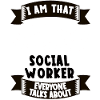 Social Worker Funny Saying Gift