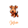 Airedale Terrier Mom