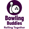 Bowling buddies rolling together