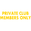 private club members only