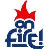 On Fire (Blue & Red)