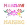 Groovy Flowers Meemaw en devenir