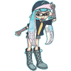 Inkling Girls | Blue | Splatoon