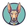 Pharaoh Hound Dog Breed Cartoon Kawaii Clipart Pet