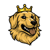 Golden Retriever Dog Crown