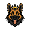German Shepherd Dog Crown