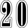 20 Symbole numérique