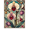 Stained Class Orchid