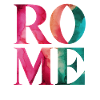 Rome souvenir aquarelle peintures art