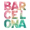 Souvenir de Barcelone Style Aquarelle