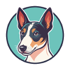 Glatter Foxterrier Hunderasse Karikatur Kawaii