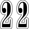 22 Number symbol