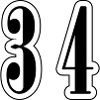34 Symbole numérique