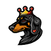 Dachshund Dog Dachshund Crown