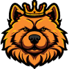Couronne de chien Chow Chow