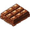 Icône pixel chocolat
