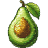 Avokado Pixel Icon