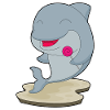 Dolphin lollipop