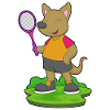 Raquettes de tennis kangourou