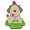 Dog Birthday Cake
