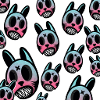 Evil animal skulls