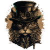 Chat Steampunk