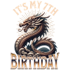 Dragon 7th Birthday Dragon