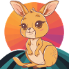 Kangaroo Aussie