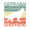Retro German Shepherd