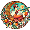Georgia Peach Pinup