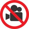 PAS D’ENREGISTREMENT VIDÉO