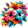 Fleurs d’hibiscus