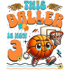 Basketball 3rd Birthday Children's Birthday