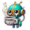 CoffeeFueled Robot Recharge Mode