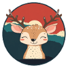 Deer Moose Deer