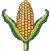 Icône pixel de maïs