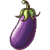 Eggplant Pixel Icon