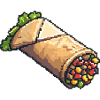 Burrito Pixel Icon