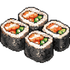 Icône Sushi Pixel