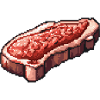 Steak Filet Pixel Icon