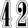 42 Symbole numérique