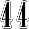 44 Symbole numérique
