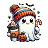 Halloween Cute Ghost Shirt - Coffee Shirt