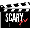 Scary Girl Film Clapperboard Design