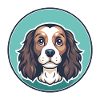 Toy Trawler Spaniel Dog Breed Funny Cartoon Kawaii