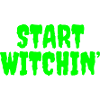 Vibrant Green Witching Start Phrase