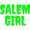 Vibrant Salem Girl Graphic Tee