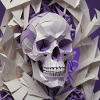 Origami Skull design