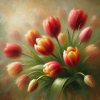 Aesthetic Tulips Flowers