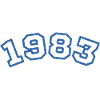 1983 bleu sport